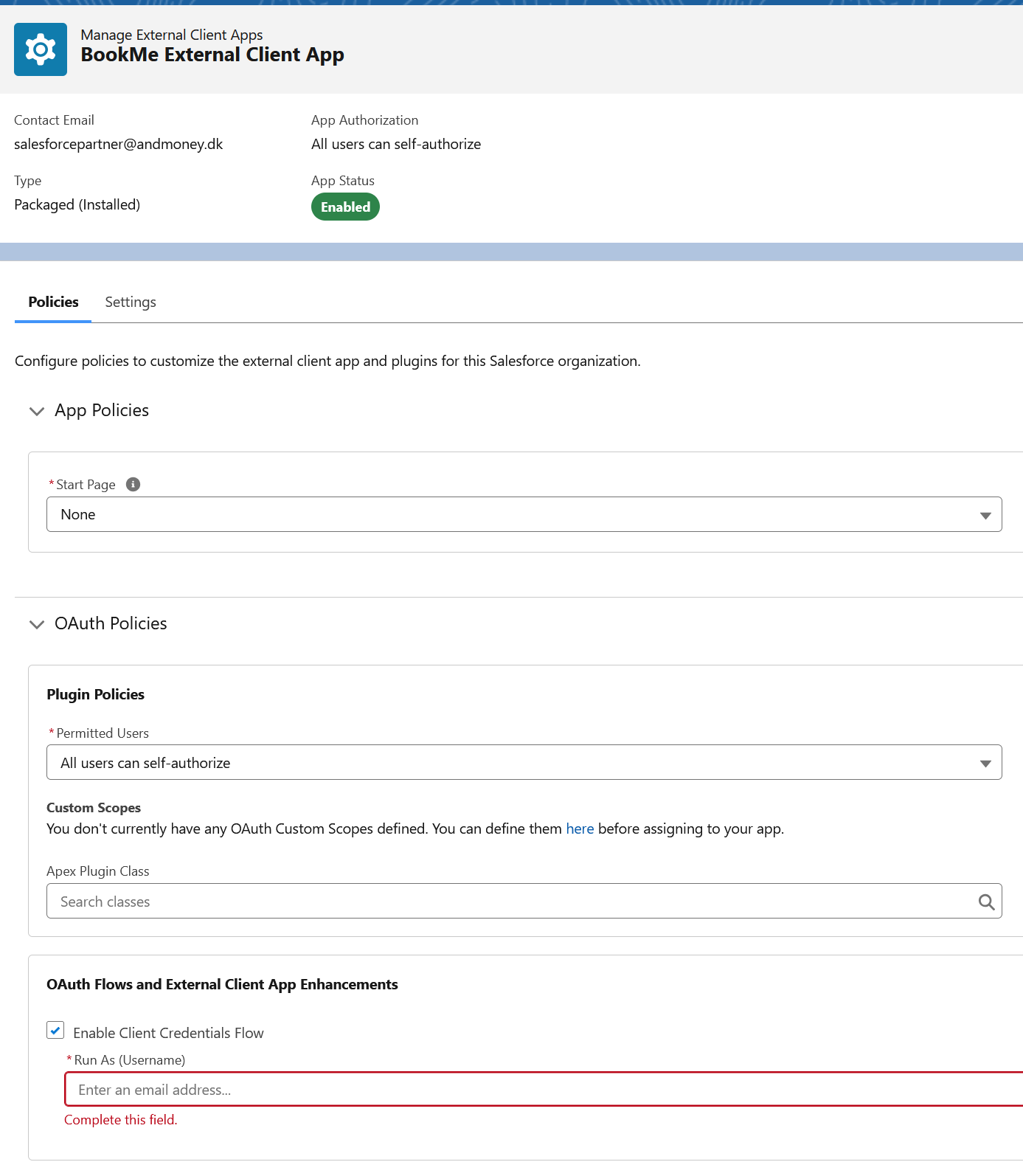 External Client App External Client App